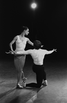 New York City Ballet production of "Movements for Piano and Orchestra" with Karin von Aroldingen and Jean-Pierre Bonnefous, choreography by George Balanchine (New York)