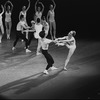 New York City Ballet production of "Symphony in Three Movements" with Lynda Yourth and Helgi Tomasson, choreography by George Balanchine (New York)