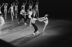 New York City Ballet production of "Symphony in Three Movements" with Lynda Yourth and Helgi Tomasson, choreography by George Balanchine (New York)