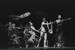 New York City Ballet production of "Orpheus" with Melissa Hayden, Jean-Pierre Bonnefous and Francisco Moncion, choreography by George Balanchine (New York)