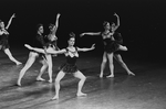 New York City Ballet production of "Jewels" (Rubies) with Karin von Aroldingen, choreography by George Balanchine (New York)