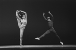 New York City Ballet production of "Piano-Rag-Music" with Gloria Govrin and John Clifford, choreography by Todd Bolender (New York)