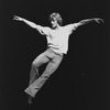 New York City Ballet production of "Duo Concertant" Peter Martins rehearses on stage, choreography by George Balanchine (New York)
