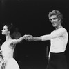 New York City Ballet production of "Duo Concertant" Kay Mazzo and Peter Martins take a bow, choreography by George Balanchine (New York)