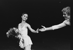 New York City Ballet production of "Duo Concertant" Kay Mazzo and Peter Martins take a bow, choreography by George Balanchine (New York)