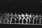 New York City Ballet production of "Dumbarton Oaks" with Allegra Kent and Anthony Blum at center, choreography by Jerome Robbins (New York)