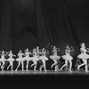 New York City Ballet production of "Circus Polka" with students from the School of American Ballet and Jerome Robbins as ringmaster, choreography by Jerome Robbins (New York)