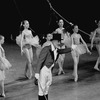 New York City Ballet production of "Circus Polka" with students from the School of American Ballet and Jerome Robbins as ringmaster, choreography by Jerome Robbins (New York)