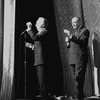 New York City Ballet Stravinsky Festival, Lincoln Kirstein and George Balanchine make a toast to Stravinsky (New York)