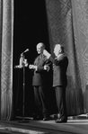 New York City Ballet Stravinsky Festival, Lincoln Kirstein and George Balanchine make a toast to Stravinsky (New York)