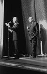 New York City Ballet Stravinsky Festival, Lincoln Kirstein and George Balanchine make a toast to Stravinsky (New York)