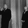 New York City Ballet Stravinsky Festival, Lincoln Kirstein and George Balanchine make a toast to Stravinsky (New York)