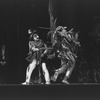 New York City Ballet production of "Pulcinella" with George Balanchine and Jerome Robbins (left) performing as beggars, choreography by George Balanchine and Jerome Robbins (New York)