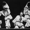 New York City Ballet production of "Pulcinella" with Edward Villella as Pulcinella, choreography by George Balanchine and Jerome Robbins (New York)