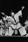 New York City Ballet production of "Pulcinella" with Edward Villella as Pulcinella, choreography by George Balanchine and Jerome Robbins (New York)