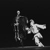 New York City Ballet production of "Pulcinella" with Edward Villella as Pulcinella, choreography by George Balanchine and Jerome Robbins (New York)