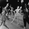 New York City Ballet production of "The Goldberg Variations" with Gelsey Kirkland at center, choreography by Jerome Robbins (New York)