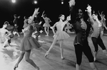 New York City Ballet production of "The Goldberg Variations" with Gelsey Kirkland at center, choreography by Jerome Robbins (New York)