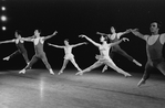 New York City Ballet production of "The Goldberg Variations" with Robert Maiorano, John Clifford, Sara Leland, Gelsey Kirkland and Robert Weiss, choreography by Jerome Robbins (New York)