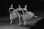 New York City Ballet production of "Jewels" (Emeralds) with Sara Leland, Robert Weiss and Susan Pilarre, choreography by George Balanchine (New York)