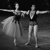 New York City Ballet production of "Jewels" (Emeralds) with Susan Hendl and Francisco Moncion, choreography by George Balanchine (New York)