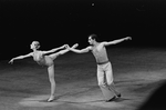 New York City Ballet production of "Symphony in Three Movements" with Sara Leland and John Clifford, choreography by George Balanchine (New York)