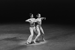 New York City Ballet production of "Symphony in Three Movements" with Sara Leland and John Clifford, choreography by George Balanchine (New York)