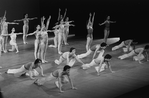 New York City Ballet production of "Symphony in Three Movements", choreography by George Balanchine (New York)