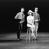 New York City Ballet production of "The Concert" with Tracy Bennett, Allegra Kent and Shaun O'Brien, choreography by Jerome Robbins (New York)