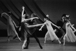 New York City Ballet production of "An Evening's Waltzes" with Patricia McBride and Jean-Pierre Bonnefous, choreography by Jerome Robbins (New York)