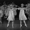 New York City Ballet production "Scherzo a la Russe" with Kay Mazzo and Karin von Aroldingen, choreography by George Balanchine (New York)
