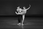 New York City Ballet production of "Symphony in Three Movements" with Sara Leland and John Clifford, choreography by George Balanchine (New York)