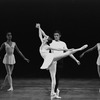 New York City Ballet production of "Concerto Barocco" with Allegra Kent and Conrad Ludlow, choreography by George Balanchine (New York)