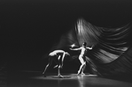 New York City Ballet production of "Variations pour une Porte et un Sourpir" with Karin von Aroldingen and John Clifford, choreography by George Balanchine (New York)