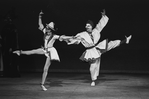 New York City Ballet production of "Pulcinella" with Carol Sumner and Edward Villella, choreography by George Balanchine (New York)