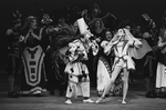 New York City Ballet production of "Pulcinella" with Carol Sumner and Edward Villella, choreography by George Balanchine (New York)