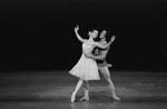 New York City Ballet production of "Tchaikovsky Pas de Deux" with Gelsey Kirkland and Helgi Tomasson, choreography by George Balanchine (New York)