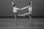 New York City Ballet production of "Dances at a Gathering" with Helgi Tomasson and Anthony Blum, choreography by Jerome Robbins (New York)