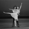 New York City Ballet production of "Dances at a Gathering" with Helgi Tomasson and Gelsey Kirkland, choreography by Jerome Robbins (New York)