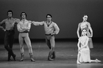 New York City Ballet production of "Dances at a Gathering" with Bruce Wells, Robert Maiorano, Anthony Blum, and Gelsey Kirkland, Susan Hendl, choreography by Jerome Robbins (New York)