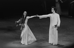 New York City Ballet production of "Dybbuk" with Patricia McBride and Helgi Tomasson, choreography by Jerome Robbins (New York)