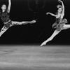 New York City Ballet production of "Danses Concertantes" with Tracy Bennett and Merrill Ashley, choreography by George Balanchine (New York)
