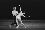 New York City Ballet production of "Duo Concertant" with Kay Mazzo and Peter Martins, choreography by George Balanchine (New York)