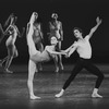 New York City Ballet production of "Symphony in Three Movements" with Merrill Ashley and Victor Castelli, choreography by George Balanchine (New York)