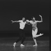 New York City Ballet production of "Symphony in Three Movements" with Sara Leland and Edward Villella, choreography by George Balanchine (New York)