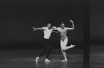 New York City Ballet production of "Symphony in Three Movements" with Sara Leland and Edward Villella, choreography by George Balanchine (New York)