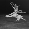 New York City Ballet production of "Tchaikovsky Concerto No. 2" with Colleen Neary and Tracy Bennett, choreography by George Balanchine (New York)