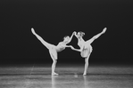 New York City Ballet production of "The Goldberg Variations" with Elise Flagg and Sara Leland, choreography by Jerome Robbins (New York)