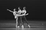 New York City Ballet production of "The Goldberg Variations" with Elise Flagg, Robert Weiss and Bart Cook, choreography by Jerome Robbins (New York)