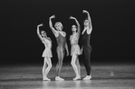 New York City Ballet production of "The Goldberg Variations" with Elise Flagg, Bryan Pitts, Sara Leland and David Richardson, choreography by Jerome Robbins (New York)